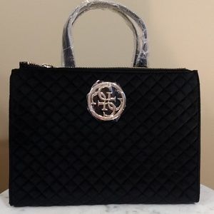 Guess velvet purse